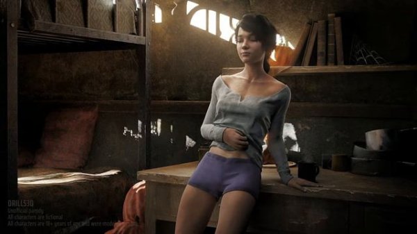 Drills3D Studio Afterparty Clementine’s 19th birthday test animation