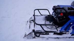 Лидер Сигма, мотобуксировщик с лыжным модулем, снегоход за небольшие цену