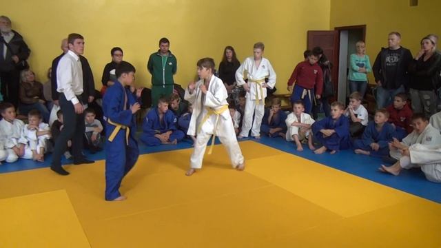 Телирханов Аб. - Гордиенко Станислав. - 34 кг. VII Турнир по дзюдо Дмитриевка . 24 сентября 2016. смотреть онлайн