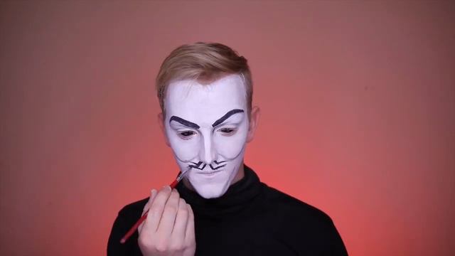V FOR VENDETTA - Guy Fawkes Makeup Tutorial | DanielzROTFL смотреть онлайн