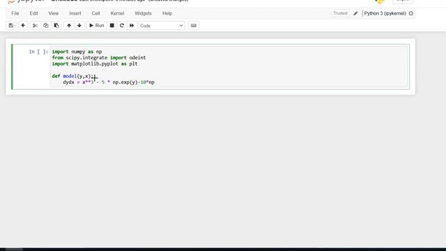 Solve ODE by Python - ODEint смотреть онлайн
