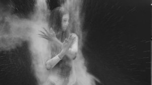 Бекстейдж фотосессии с мукой