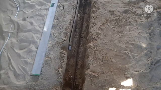 Ленточный фундамент под ненесущие стены / Strip foundation for non-load-bearing walls смотреть онлайн