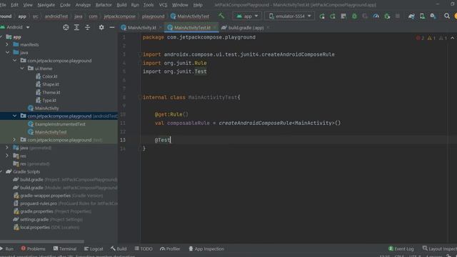 Button, UI Test - Android Jetpack Compose #2 смотреть онлайн