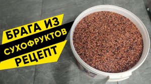 Рецепт браги из сухофруктов