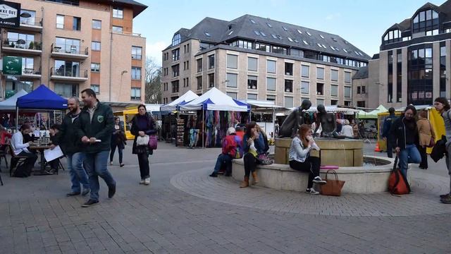 Timelapse à Louvain-La-Neuve (Belgique) смотреть онлайн