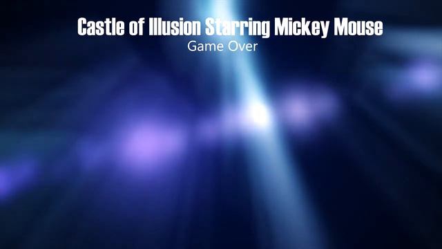 Castle of Illusion Starring Mickey Mouse (Sega Genesis) Game Over ♬Chiptune Cover♬ смотреть онлайн
