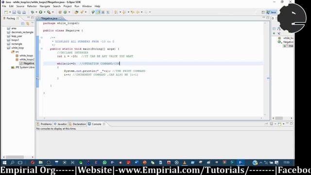 JAVA TUT 13 + Source Code|| How to write a WHILE LOOP in JAVA [Part 2] смотреть онлайн