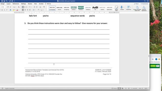 Instructions: How to complete Assessment Task 18 & 15/16 смотреть онлайн