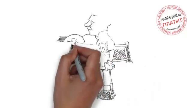 Как нарисовать теннисиста смотреть онлайн
