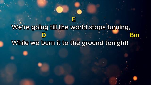 Burn it to the ground (by Nickelback) lyrics & chords смотреть онлайн