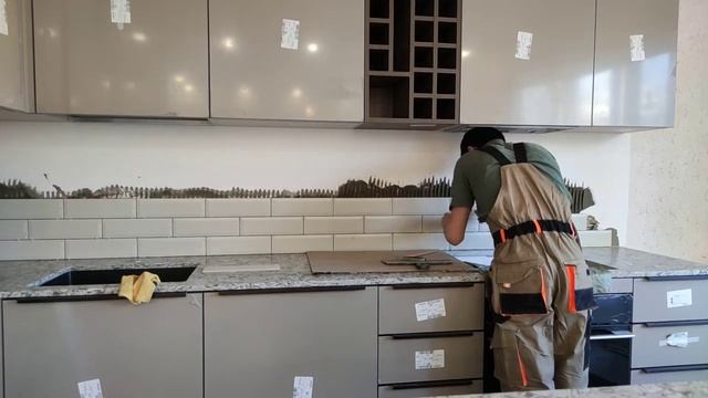 Как сделать на кухне фартук из плитки - кабанчик 2021 смотреть онлайн