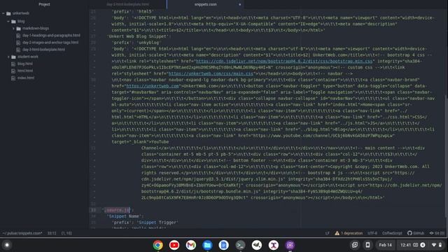 Using Snippets With The Pulsar Text Editor to Speed Up Your Workflow смотреть онлайн