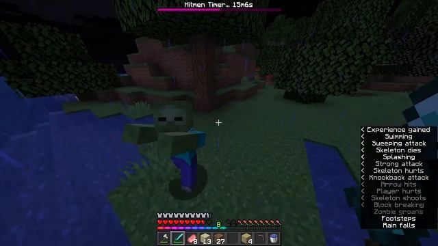 Minecraft Survivalist vs 2 Hitmen BUT Crouching Gives Random Items! смотреть онлайн