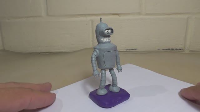 Бендер из мультсериала Футурама. смотреть онлайн