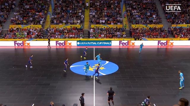 Futsal Cup highlights: Inter v Barcelona смотреть онлайн