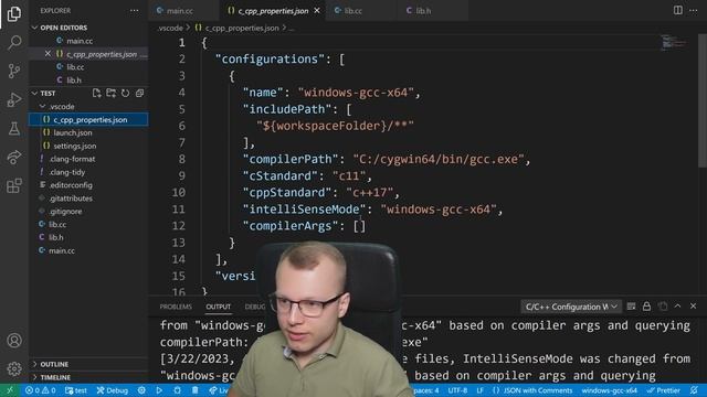 C/C++ in VSCode - It couldn't be easier! смотреть онлайн