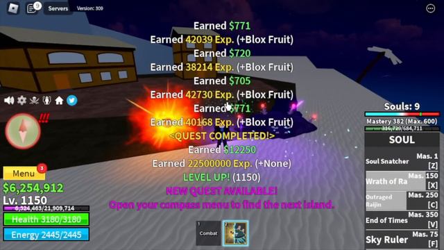Noob to Max Using Mythical Soul Fruit in Bloxfruits смотреть онлайн