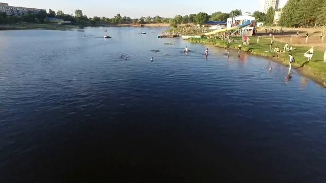 Лето. Волга. г Балаково Саратовская область смотреть онлайн