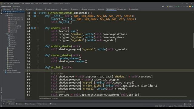 3D Engine in Python. Shadow Mapping, PCF смотреть онлайн
