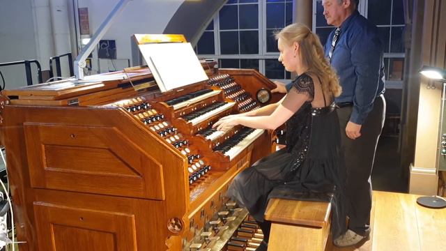 Liene Andreta Kalnciema live at Riga Cathedral. César Franck: Prélude, fugue et variation, Op. 18 смотреть онлайн