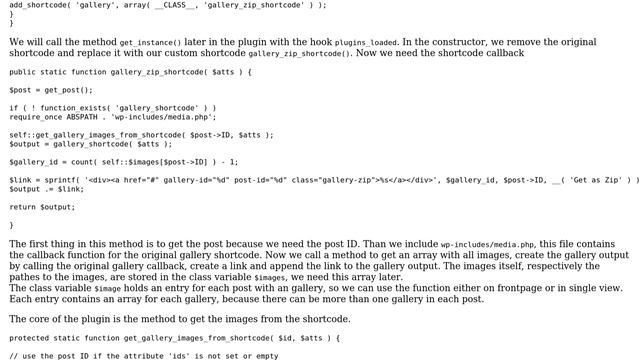 Wordpress: ZIP up all images displayed in a [gallery] and offer as download link (2 Solutions!!) смотреть онлайн