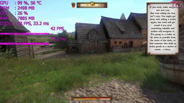 Kingdom Come Deliverance : GTX 1050 Ti + R5 2400G смотреть онлайн