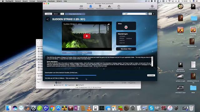 Sudden Strike 2 for Mac Using Porting Kit смотреть онлайн
