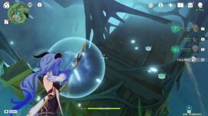 Цвета ароматов пассажа Чертёж декора Фонтейн Genshin