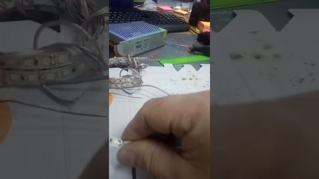 Как спаять подсветку светодиодную. Своими руками. смотреть онлайн