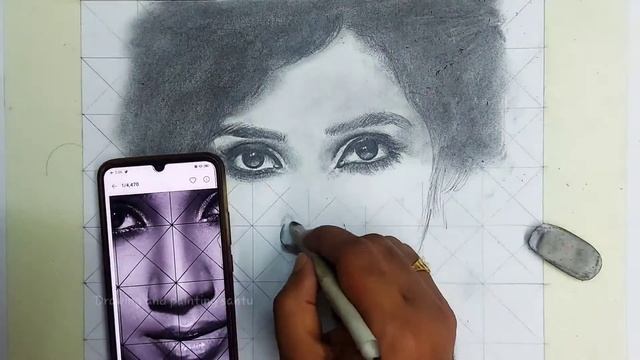 How to sketch Shreya Ghoshal by pencil || Graphite pencil sketch 20 смотреть онлайн
