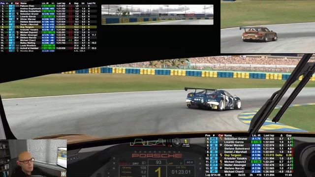 iRacing Homestead Miami Speedway Porsche GT3 R - GT3 Fanatec Challenge - SoF 2k - Road Course A смотреть онлайн
