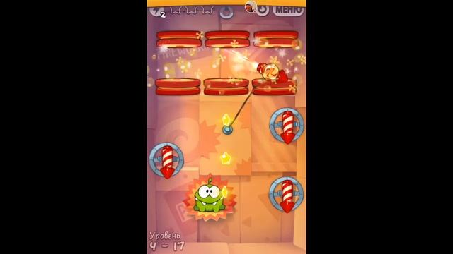 Walkthrough longplay "Cut the Rope Experiments". Episode "Rocket Science" смотреть онлайн