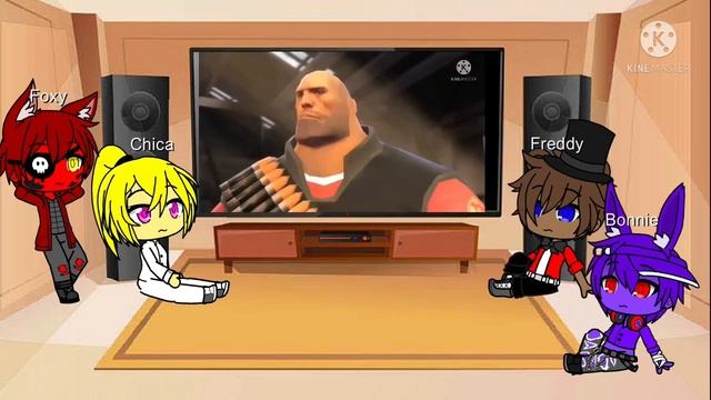 FNAF reacts to: Meet The Demoman, Heavy, Sandvich and Engineer смотреть онлайн