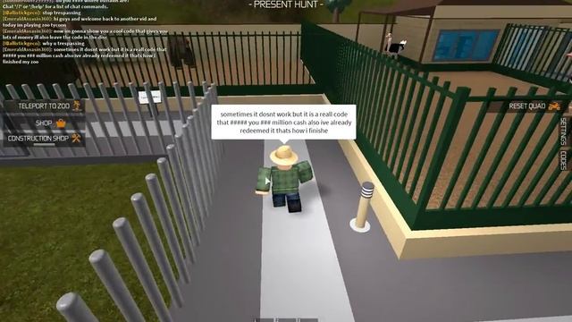 roblox zoo tycoon code (gives 100 million cash) смотреть онлайн