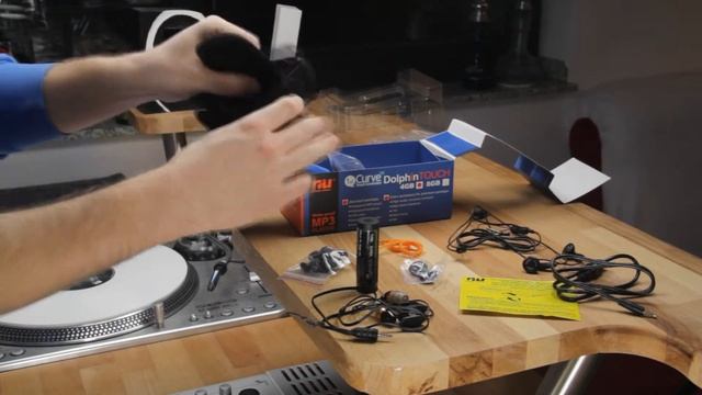 Dolphin Touch Waterproof MP3-Player Unboxing
