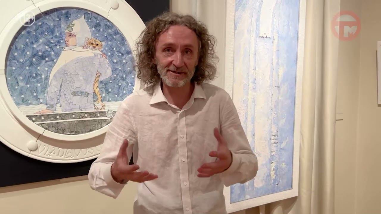 Выставка Игоря Обухова в Музее Востока в Москве.