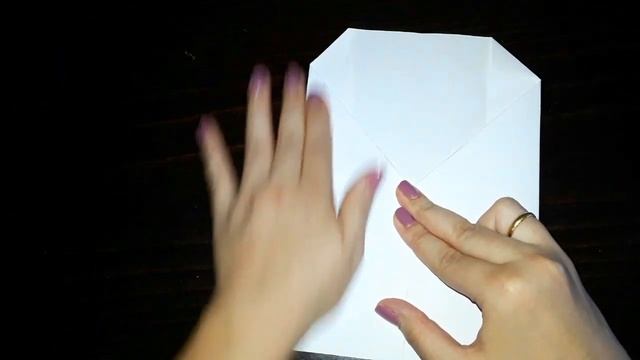 Как сделать конверт из бумаги прямоугольный #из_бумаги смотреть онлайн