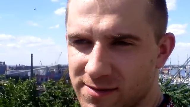 Одесса, Борис - один из организаторов Марша в вышиванках 28.06.14 г. смотреть онлайн