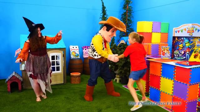 Toy Story Sheriff Woody and the Assistant are Tricked by Gabby Gabby смотреть онлайн