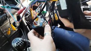 Ford Kuga 2 Установка магнитолы TEYES CC3 с камерой заднего вида