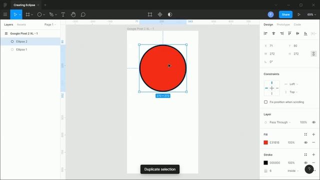 Using Eclipse Tool in Figma смотреть онлайн
