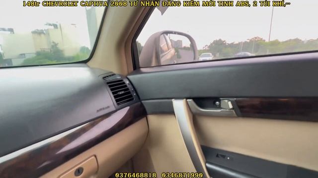 148tr CHEVROLET CAPTIVA 2008 ĐĂNG KIỂM MỚI TINH ABS, 2 TÚI KHÍ ĐIỀU HOÀ AUTO,… 0354368932 смотреть онлайн