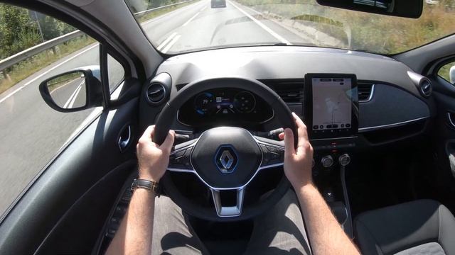 Renault ZOE ZE 50 R135 Full Electric POV Driving 4K50fps смотреть онлайн