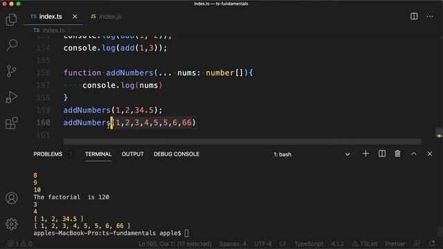 Typescript Tutorial 5 - Functions Basics смотреть онлайн