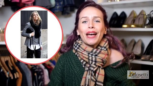 Наши шарфы из кашемира - 10 способов как носить шарф