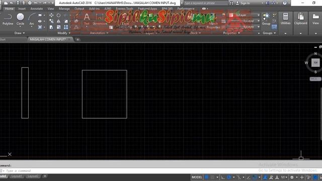 AUTOCAD-Mengatasi masalah Command (DYN) DYNAMIC INPUT di autocad смотреть онлайн