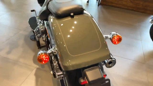 Fat Boy 114 Harley-Davidson 2021 deadwood green смотреть онлайн