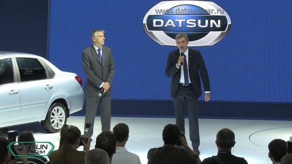 Видео премьеры Datsun miDO на ММАС-2014