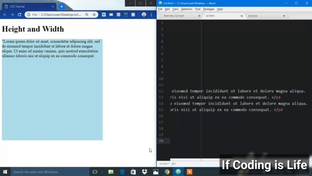 CSS : Heights and Width смотреть онлайн